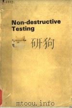 NON-DESTRUCTIVE TESTING PDF电子版封面 0713136340 R HALMSHAW