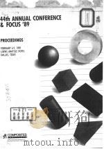 44TH ANNUAL CONFERENCE AND FOCUS 89 PDF电子版封面 T·A·OSSWALD