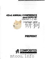 TECHNICAL SESSIONS OF THE 42ND ANNUAL CONFERENCE COMPOSITES INSTITUTE（ PDF版）