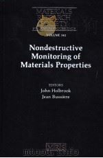 NONDESTRUCTIVE MONITORING OF MATERIALS PROPERTIES（ PDF版）