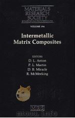 INTERMETALLIC MATRIX COMPOSITES PDF电子版封面 1558990836 D.L.ANTON P.L.MARTIN D.B.MIR