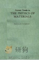 CURRENT TRENDS IN THE PHYSICS OF MATERIALS PDF电子版封面 9971501783 M.YUSSOUFF
