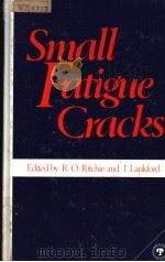 SMALL FATIGUE CRACKS PDF电子版封面 0873390520 R.O.RITCHIE J.LANKFORD