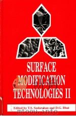 SURFACE MODIFICATION TECHNOLOGIES Ⅱ（ PDF版）