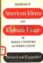 Handbook of AMERICAN IDIOMS and Idiomatic Usage NEW ENDITION（ PDF版）
