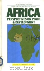 AFRICA PERSPECTIVES ON PEACE & DEVELOPMENT PDF电子版封面 0862327024