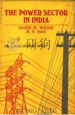THE POWER SECTOR IN INDIA 1978 PDF电子版封面