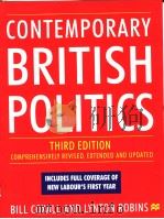 CONTEMPORARY BRITISH POLITICS PDF电子版封面 033373243X