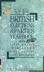 BRITISH ELECTIONS AND PARTIES YEARBOOK 1992（ PDF版）