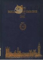 DOD‘S PARLIAMENTARY COMPANION 1981 PDF电子版封面 0905702050 ONE HUNDRED SIXTYEIGHTH EDITI