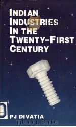 INDIAN INDUSTRIES IN THE TWENTY-FIRST CENTURY PDF电子版封面 8125900799 P.J.DIVATIA