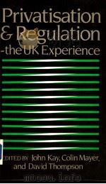 PRIV ATISATION AND REGULATION THE UK EXPERIENCE PDF电子版封面 019877253X