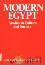 MODERN EGYPT:STUDIES IN POLITICS AND SOCIETY PDF电子版封面 071463168X ELIE KEDOURIE AND SYLVIA G.HAI