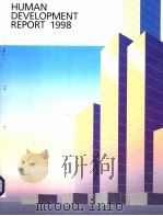 HUMAN DEVELOPMENT REPORT 1998 PDF电子版封面 0195124596