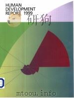 HUMAN DEVELOPMENT REPORT 1999 PDF电子版封面 0195215621