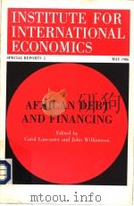 AFRICAN DEBT AND FINANCING SPECIAL REPORTS 5 PDF电子版封面 0881320447