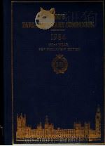 DOD'S PARLIAMENTARY COMPANION 1984 152ND YEAR ONE HUNDRED AND SIXTY FIFTH ISSUE PDF电子版封面 0905702093