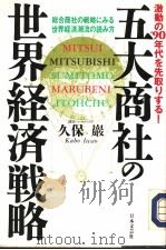 五大商社の世界经济战略 PDF电子版封面 久保?著