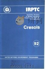 IRPTC CRESOLS 92 PDF电子版封面