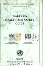 IPCS WARFARIN HEALTH AND SAFETY GUIDE PDF电子版封面 924151096X
