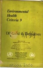 ENVIRONMENTAL HEALTH CRITERIA 9 DDT AND ITS DERIVATIVES（ PDF版）