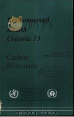 ENVIRONMENTAL HEALTH CRITERIA 13 HYDROGEN SULFIDE PDF电子版封面 9241540737