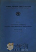 WORLD HEALTH ORGANIZATION REGIONAL OFFICE FOR THE WESTERZ PACIFIC REPORT INTERREGIONAL WORKSHOP ON M PDF电子版封面