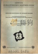 EARTHWATCH GLOBAL ENVIRONMENT MONITORING SYSTEM EXPOSURE MONITORING OF NITROGEN DIOXIDE PDF电子版封面