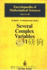 Encyclopaedia of Mathematical Sciences VOLUME 69 Several Complexa Variables Ⅵ PDF电子版封面 3540527885 W.Barth R.Narasimhan