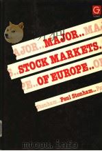 MAJOR STOCK MARKETS OF EUROPE（ PDF版）