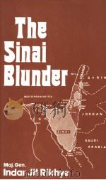 THE SINAI BLUNDER 1980 PDF电子版封面 0714631361