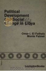 POLITICAL DEVELOPMENT AND SOCIAL CHANGE IN LIBYA 1980 PDF电子版封面 0669014273