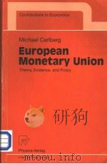 EUROPEAN MONETARY UNION PDF电子版封面 3790811912