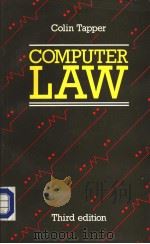 COMPUTER LAW PDF电子版封面 0582497175 COLIN TAPPER