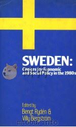 SWEDEN:CHOICES FOR ECONOMIC AND SOCIAL POLICY IN THE 1980S PDF电子版封面 0043390277