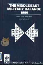 THE MIDDLEEAST MILITARY BALANCE  1986（1987 PDF版）