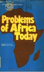 PROBLEMS OF AFRICA TODAY 1979 PDF电子版封面