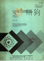 A SELECTED LIST OF REFERENCES ON MARINE AND AQUATIC RADIOBIOLOGY PDF电子版封面 A·W·KLEMENT