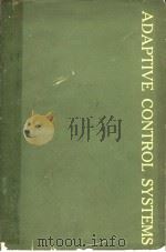 ADAPTIVE CONTROL SYSTEMS PDF电子版封面 FELIX P·CARUTHERS