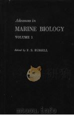 ADUANCES IN MARINE BIOLOGY VOLUME 1 PDF电子版封面 F·S·RUSSELL