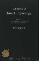 ADVANCES IN INSECT PHYSIOLOGY VOLUME 1 PDF电子版封面 J·W·BEAMENT