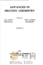 ADVANCES IN PROTEIN CHEMISTRY VOLUME Ⅳ（ PDF版）