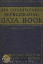 AIR CONDITIONING R EFRIGERATING DATA BOOK PDF电子版封面