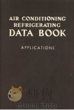 AIR CONDITIONING REFRIGERATING DATA BOOK PDF电子版封面