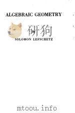 ALGEBRAIC GEOMETRY（ PDF版）