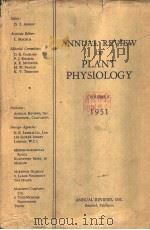 ANNUAL REVIEW OF PLANT PHYSIOLOGY VOLUME 2 PDF电子版封面 D·I·ARNON