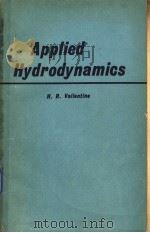 APPLLED HYDRODYNAMICS PDF电子版封面 H·R·VALLENTINE