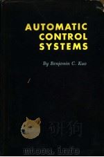 AUTOMATIC CONTROL SYSTEMS PDF电子版封面 C·KUO