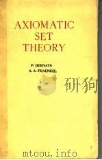 AXIOMATIC SET THEORY PDF电子版封面 ABRAHAM A·FRAENKEL