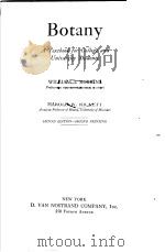 BOTANY     PDF电子版封面    WILLIAM J·ROBBINS 